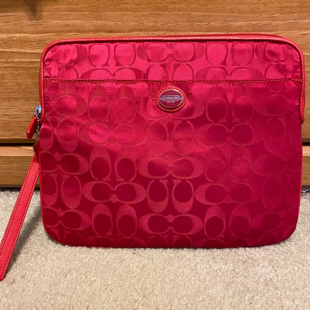 Coach Tablet Pouch